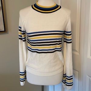 Used / Worn Vintage Striped Varsity Crewneck Sweater